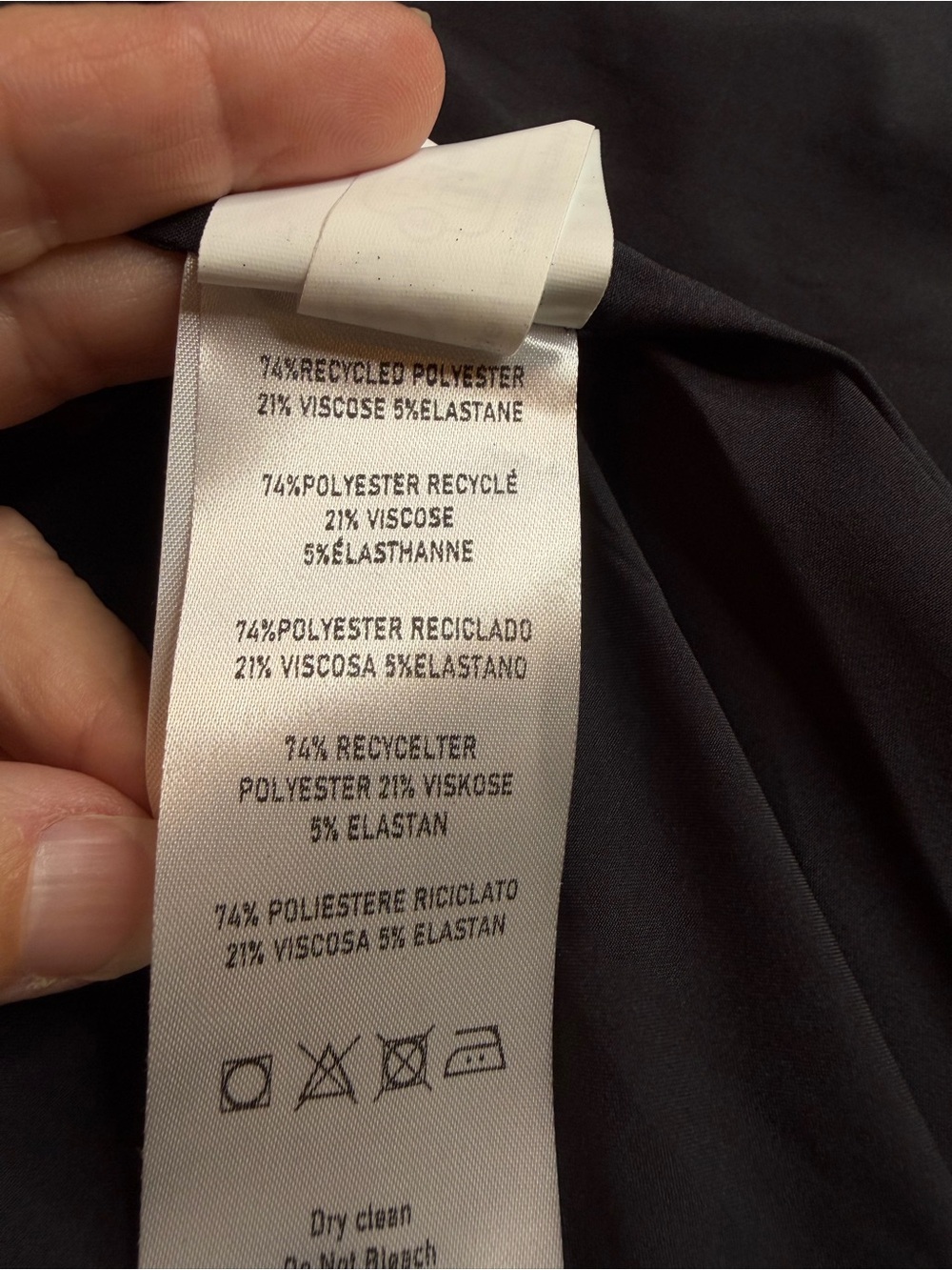 Rita Row Noufonts Longline Coat | Dark Grey | Size M - Picture 9 of 13